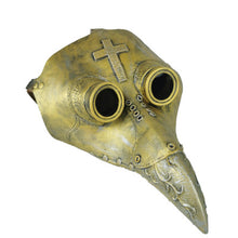 Load image into Gallery viewer, Plague Doctor Mask Steampunk Emulsion Bird Cosplay Masks Prop Mascarillas 17 Styles Costume Mascherine Protect Halloween
