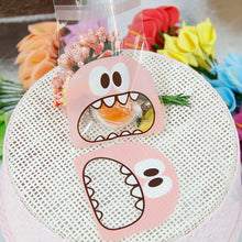 Load image into Gallery viewer, Plastic Big Teech Mouth Sweets and Candy Food Bag Cookie Easter Candy Gift Packaging Birthday Treats Bags Party decoration bag
