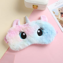 Load image into Gallery viewer, Plush Panda Sleeping Mask Eyepatch Cartoon Eye Cover for Eye Travel Relax Sleeping Aid Eye Patch Shading Eye Mask Soft Silk
