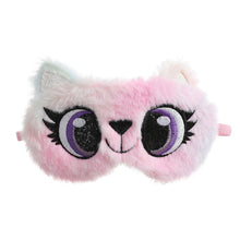 Load image into Gallery viewer, Plush Panda Sleeping Mask Eyepatch Cartoon Eye Cover for Eye Travel Relax Sleeping Aid Eye Patch Shading Eye Mask Soft Silk
