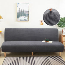 Load image into Gallery viewer, 15 Color Polar Fleece Sofa Bed Cover Armless Foldding Couch Bench Slipcover Sofa Bed Covers X/Z/D Size For Home Hotel
