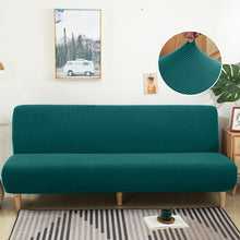 Load image into Gallery viewer, 15 Color Polar Fleece Sofa Bed Cover Armless Foldding Couch Bench Slipcover Sofa Bed Covers X/Z/D Size For Home Hotel
