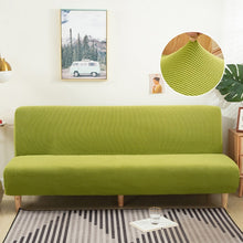 Load image into Gallery viewer, 15 Color Polar Fleece Sofa Bed Cover Armless Foldding Couch Bench Slipcover Sofa Bed Covers X/Z/D Size For Home Hotel
