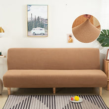 Load image into Gallery viewer, 15 Color Polar Fleece Sofa Bed Cover Armless Foldding Couch Bench Slipcover Sofa Bed Covers X/Z/D Size For Home Hotel
