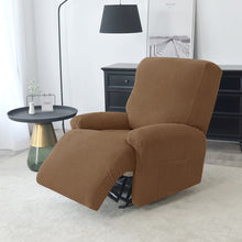 Load image into Gallery viewer, Polar Fleece Washable Removable Split Chair Cover Slipcovers Dog Cat Pet Single Seat Couch Armchair Sofa Cover
