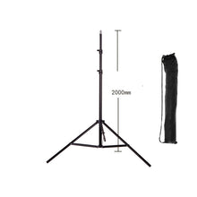 Load image into Gallery viewer, Portable 160cm 200cm Selfie Strong Photo Tripod Stand For Mobile Phone Digital Camera Ring lamp With Bluetooth Remote
