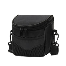 Load image into Gallery viewer, Portable Camera Bag Waterproof Adjustable Strap Travel Lightweight Small Storage Case Durable Solid Double Zippers Outdoor
