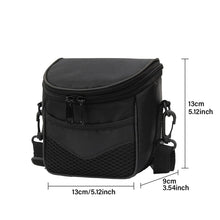 Load image into Gallery viewer, Portable Camera Bag Waterproof Adjustable Strap Travel Lightweight Small Storage Case Durable Solid Double Zippers Outdoor
