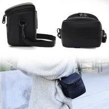 Load image into Gallery viewer, Portable Camera Bag Waterproof Adjustable Strap Travel Lightweight Small Storage Case Durable Solid Double Zippers Outdoor
