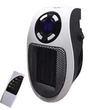 Load image into Gallery viewer, Portable Electric Heater Mini Powerful Warm Blower Remote Control Desktop Wall Heating Stove Room Warmer for Winter 500W
