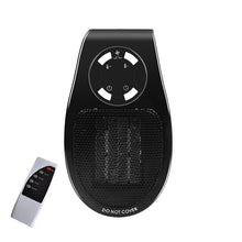 Load image into Gallery viewer, Portable Electric Heater Mini Powerful Warm Blower Remote Control Desktop Wall Heating Stove Room Warmer for Winter 500W
