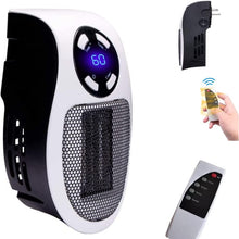 Load image into Gallery viewer, Portable Electric Heater Mini Powerful Warm Blower Remote Control Desktop Wall Heating Stove Room Warmer for Winter 500W
