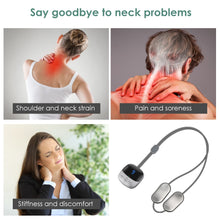 Load image into Gallery viewer, Portable Electric Neck Massager Micro-current Cervical Spine Massager 3 Gear Hot Compress Smart Neck Massage Relaxation Tool
