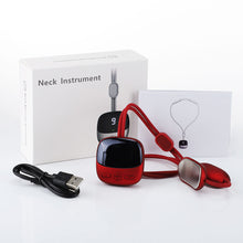 Load image into Gallery viewer, Portable Electric Neck Massager Micro-current Cervical Spine Massager 3 Gear Hot Compress Smart Neck Massage Relaxation Tool
