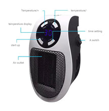 Load image into Gallery viewer, Portable heater electric heater with remote control heating hand warmer household temperature setting hot fan electric heater
