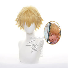 Load image into Gallery viewer, Power Makima Wig LLong Dark Orange Hair Wig Anime Chainsaw Man Cosplay Hair Synthetic Cosplay Wig 80cm
