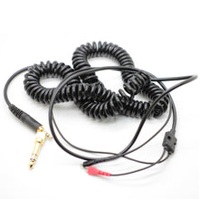 Load image into Gallery viewer, Spring Relief Coiled Headphone Cables for Sennheiser HD25 HD25-1 HD25-1 II HD25-C HD25-13 HD 25 Replacement Cable Cords

