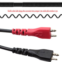 Load image into Gallery viewer, Spring Relief Coiled Headphone Cables for Sennheiser HD25 HD25-1 HD25-1 II HD25-C HD25-13 HD 25 Replacement Cable Cords
