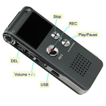 Load image into Gallery viewer, Professional 8GB Pen RecordingTelephone Audio Recorder MP3 Player Dictaphone Voice Recorder
