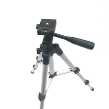 Load image into Gallery viewer, Professional Foldable Camera Tripod Holder Stand Screw 360 Degree Fluid Head Tripod Stabilizer Aluminum with Phone Holder Clip
