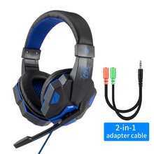 Load image into Gallery viewer, Professional Led Light Wired Gamer Headphones With Microphone For PS4 PS5 Xbox One Computer Bass Stereo PC Gaming Headset Gifts
