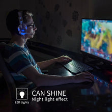 Load image into Gallery viewer, Professional Led Light Wired Gamer Headphones With Microphone For PS4 PS5 Xbox One Computer Bass Stereo PC Gaming Headset Gifts
