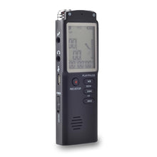 Load image into Gallery viewer, Professional Voice Activated Digital Audio Voice Recorder 8GB 16GB 32GB USB Pen Lossless Mp3 Player Recording MP3/WAV 1536kbps
