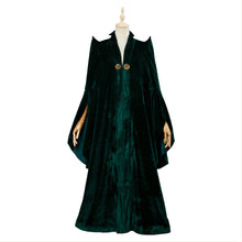 Load image into Gallery viewer, Professor  Mc Gonagall Cosplay Costume Green Robe Cloak Dress Coat Outfits Halloween Costumes  Arrival
