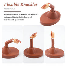 Load image into Gallery viewer, Prosthetic Fake Finger Hands Model For Nail Art Making Exercises Painting Tool Training Manicure For Beginner Practice Equipment

