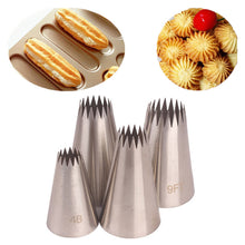Load image into Gallery viewer, Puff Nozzle Cupcake Injector Pastry Syringe Cream Icing Piping Tip Nozzles Cake Confectionery Equipment Decorating Tools
