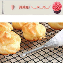 Load image into Gallery viewer, Puff Nozzle Cupcake Injector Pastry Syringe Cream Icing Piping Tip Nozzles Cake Confectionery Equipment Decorating Tools
