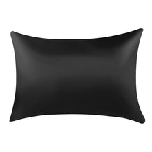 Load image into Gallery viewer, Pure Emulation Silk Satin Pillowcase Comfortable Smooth Pillow Case Bedding Pillow Cover White Grey Khaki Pink Sliver 50x66cm

