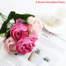 Load image into Gallery viewer, 30 cm Mini Rose 1 Bouquet Artificial Silk Flower Branches Fake Flowers Artificial Flowers For Decor Wedding
