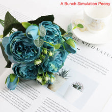 Load image into Gallery viewer, 30 cm Mini Rose 1 Bouquet Artificial Silk Flower Branches Fake Flowers Artificial Flowers For Decor Wedding
