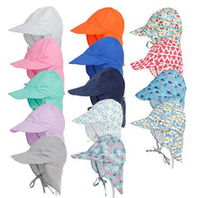 Load image into Gallery viewer, Quick-drying l Children's Bucket Hats For 3 Months To 5 Years Old Kids Wide Brim Beach UV Protection Outdoor Essential Sun Caps

