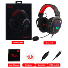 Load image into Gallery viewer, Gaming USB Headphone Noise cancelling, 7.1 Surround Compute headset Earphones Microphone for PC PS4
