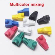 Load image into Gallery viewer, Adapter Cap Ethernet Network Cable Connector Plugs RJ45 Caps Cat 5 CAT6 protective sleeve multicolour
