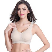Load image into Gallery viewer, Yoga Bra Women Tops Shockproof Bra Fitness Seamless Nylon Wire Free Double Layer

