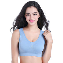 Load image into Gallery viewer, Yoga Bra Women Tops Shockproof Bra Fitness Seamless Nylon Wire Free Double Layer
