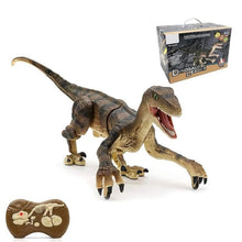 Load image into Gallery viewer, Rc Dinosaur Electric Walking Raptor Jurassic Dinosaur Kids Toy Intelligent Animal Simulation Remote Control Dinosaur
