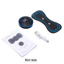 Load image into Gallery viewer, Rechargeable Electric Pulse Neck Massager EMS Cervical Massage Patch Neck Back Muscle Stimulator Tens Relief Pain neck release
