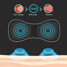Load image into Gallery viewer, Rechargeable Electric Pulse Neck Massager EMS Cervical Massage Patch Neck Back Muscle Stimulator Tens Relief Pain neck release
