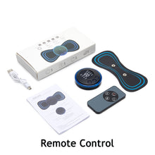 Load image into Gallery viewer, Rechargeable Electric Pulse Neck Massager EMS Cervical Massage Patch Neck Back Muscle Stimulator Tens Relief Pain neck release
