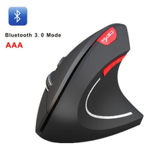 Load image into Gallery viewer, Gaming Wireless Mouse Vertical Ergonomic Bluetooth Mouse USB Rechargeable Office Gamer Air Mause For PC Laptop Notebook Computer
