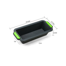 Load image into Gallery viewer, Rectangular Silicone Bread Pan Mold Toast Bread Mold Cake Tray Long Square Cake Mould Bakeware Non-stick Baking Tools
