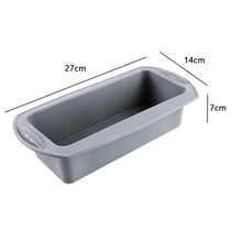 Load image into Gallery viewer, Rectangular Silicone Bread Pan Mold Toast Bread Mold Cake Tray Long Square Cake Mould Bakeware Non-stick Baking Tools
