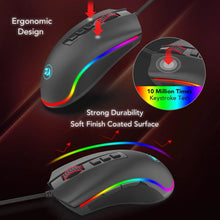 Load image into Gallery viewer, Wired Gaming Mouse 16.8 Million RGB Color Backlit 10000 DPI 9 Buttons Optical LED PC Lol
