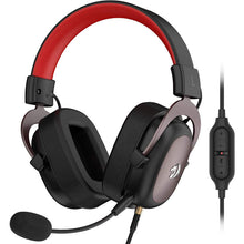Load image into Gallery viewer, Wired game headset 7.1 Surround sound memory foam ear pad with removable microphone for PC/PS4 and Xbox One
