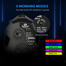 Load image into Gallery viewer, USB wired  Gaming Mouse 12400 DPI 17 buttons programmable game Optical mice backlight laptop PC computer
