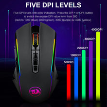 Load image into Gallery viewer, 2.4G Wireless Gaming Mouse 8000 DPI 10 buttons Programmable ergonomic for gamer Mice laptop PC
